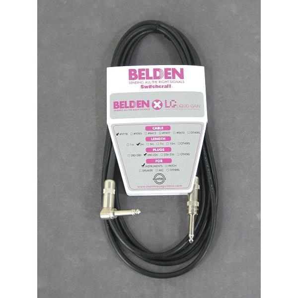 belden x Liquid Gain #9778 3m SL(定形外郵便発送)