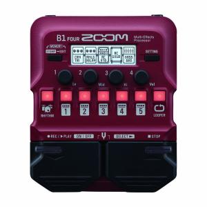 ズーム（zoom） ZOOM B1X FOUR ベース用マルチエフェクター : 愛曲楽器