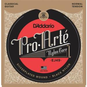 D&apos;Addario EJ-49 Silver/Black/Normal クラシックギター弦 (定形外...