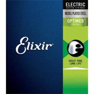 Elixir OPTIWEB Electric Guitar Strings (エリクサー・エレキギター弦)(定形外郵便発送)｜koeido1