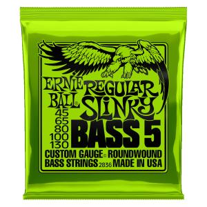 ERNIE BALL #2836 Regular Slinky BASS5 5弦ベース弦 (定形外郵便)