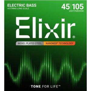 Elixir Bass Strings Light/Medium #14077 (定形外郵便)