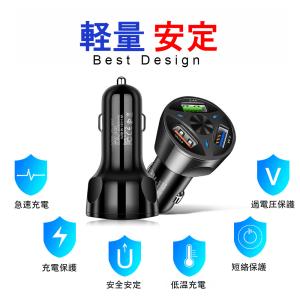 シガーソケット USB 車 iPhone 携帯...の詳細画像3