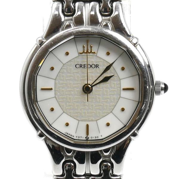 SEIKO セイコー クレドール 腕時計 電池式 7371-5030 レディース 中古