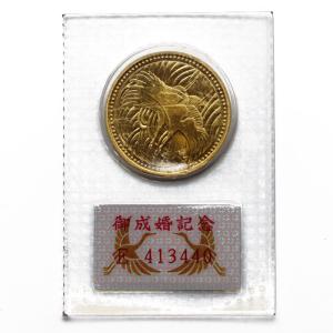 皇太子殿下御成婚記念 平成５年 ５万円 金貨 18g 中古 美品｜koera