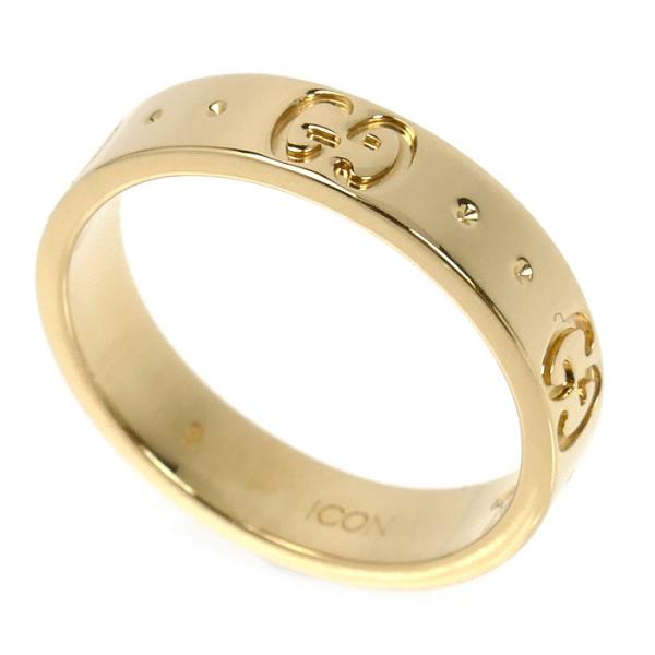 GUCCI グッチ K18YG イエローゴールド アイコン リング リング・指輪 ?660070 J...