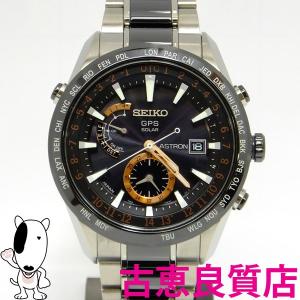 セイコー SEIKO アストロン ソーラー GPS衛星電波 7X52-0AF0/SBXA017  ソーラークォーツ メンズ腕時計 中古・美品 (hon)｜koera