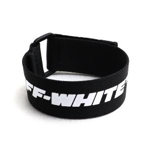 OFF-WHITE ブラックインダストリアルブレスレットファブリック ブレスレット/未使用品/買取品/質屋出店｜koera