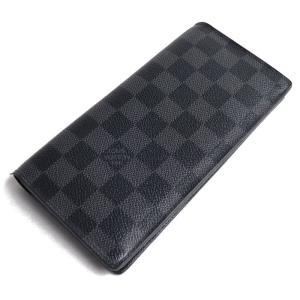 LOUIS VUITTON ルイ・ヴィトン ポルトフォイユロン 札入れ ダミエグラフィット グレー N62227 TA2116 メンズ 中古｜koera