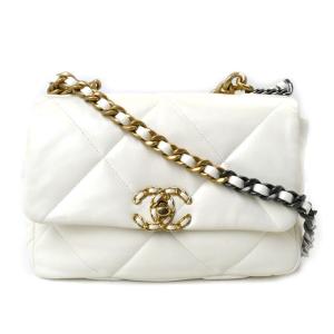 CHANEL 19 シャネル デニム チェーンウォレット ショルダーバッグ ココ