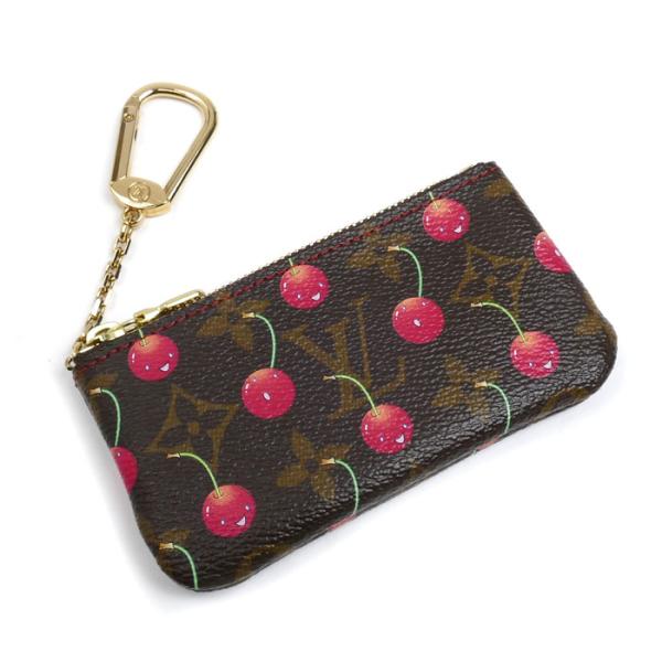 LOUIS VUITTON ルイ・ヴィトン ポシェットクレ コインケース モノグラムチェリー M95...