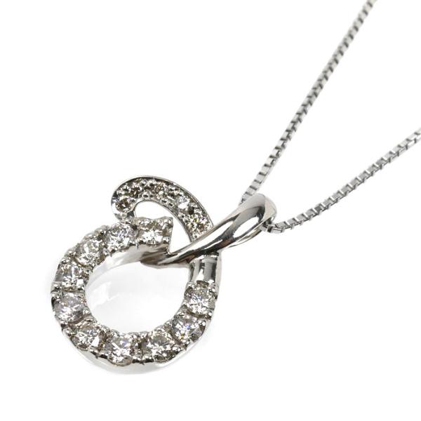 Pt1000プラチナ Pt850プラチナ ネックレス ダイヤモンド1.01ct 11.4g 〜45c...