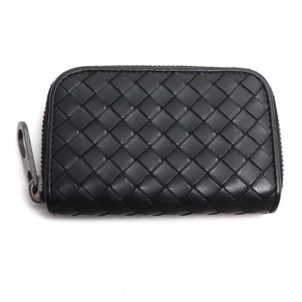 BOTTEGAVENETA ボッテガヴェネタ イントレチャート コインケース ブラック 473010...
