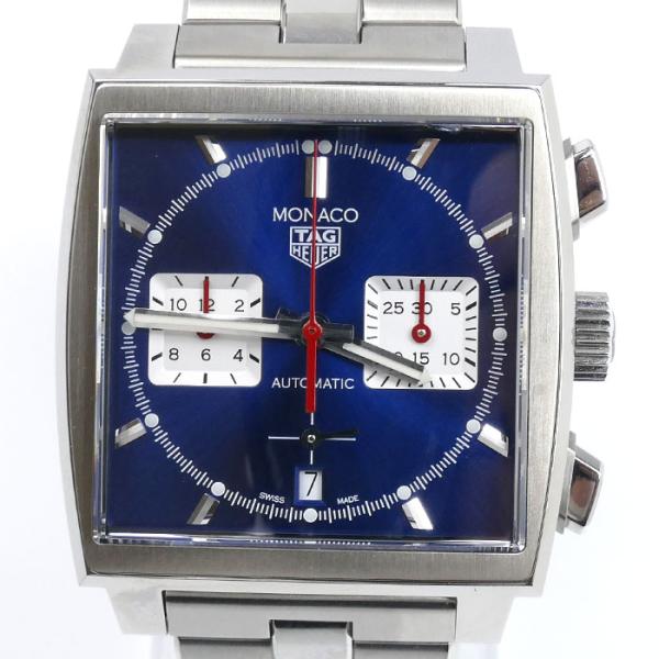 TAG HEUER タグホイヤー モナコ 腕時計 自動巻き CBL2111.FC6453 メンズ 中...