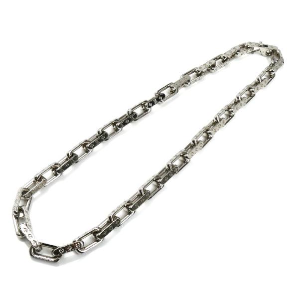 LOUIS VUITTON ルイ・ヴィトン GP コリエ チェーン ネックレス M64196 52c...