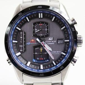 CASIO カシオ 電波タフソーラー メンズ 腕時計（レッドブルレーシング） エディフィス クロノグラフ EQW-A1100RB-1AJR MT1741 中古 美品 質屋出品 あすつく｜koera