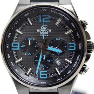 カシオ CASIO EDIFICE エディフィス メンズウォッチ 黒文字盤 EFR-515PB-1A2VEF /未使用品 買取品 あすつく 海外モデル MT2104｜koera