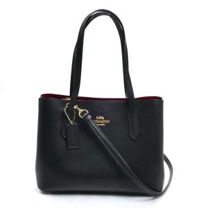 COACH コーチ ミニアベニュー キャリーオール トートバッグ ブラック F73277 レディース 中古 美品