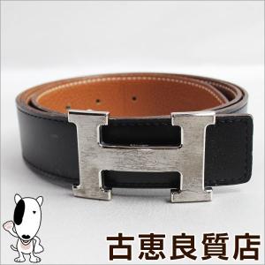 エルメス HERMES Hベルト 90 □ H刻印　ボックスカーフ 90cm/中古/質屋出店/あすつく｜koera