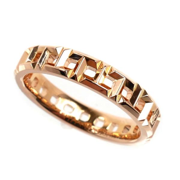 TIFFANY&amp;Co. ティファニー K18PG ピンクゴールド Tトゥルー ナロー リング・指輪 ...