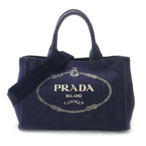 PRADA プラダ ミニ カナパ  2Wayショルダーバッグ グリーン 1BG439 ZKI F0216 レディース 中古｜koera