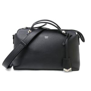 FENDI フェンディ バイ ザ ウェイ ミディアム 2Wayショルダーバッグ ブラック 8BL146 1D5 F0GXN レディース 中古｜koera