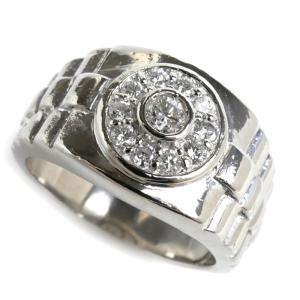 K18YG イエローゴールド リング・指輪 ダイヤモンド1.00ct 21号 18.9g  