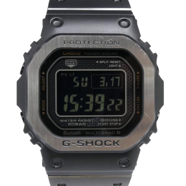 CASIO カシオ G-SHOCK フルメタル 電波 腕時計 ソーラー GMW-B5000MB-1J...
