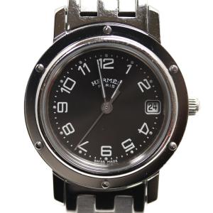 HERMES エルメス クリッパー 腕時計 電池式 CL4.210 レディース 中古