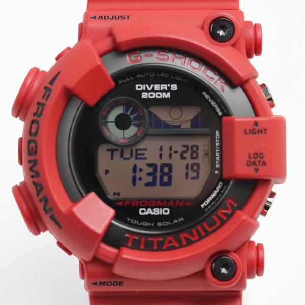 CASIO G-SHOCK フロッグマン ソーラー レッド GW-8230NT-4JR 30周年記念...