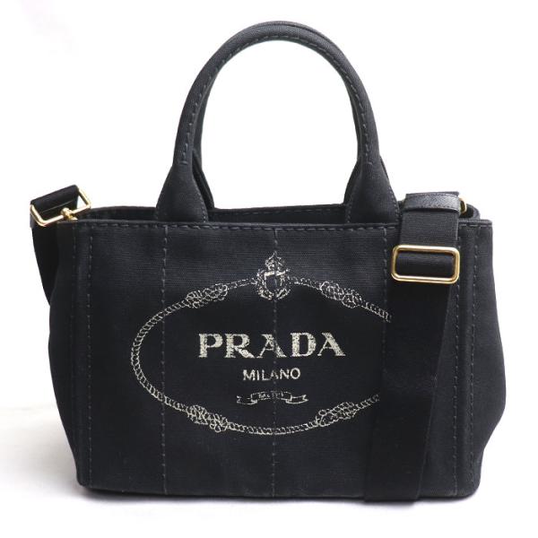 PRADA プラダ ミニ カナパ 2Wayショルダーバッグ NERO(ブラック) 1BG439 ZK...