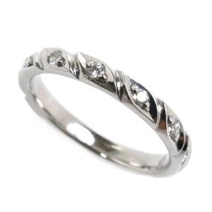 最終 CHAUMET ショーメ ハーフエタニティ リング ダイヤモンド プラチナ SummerSALE開催! 9/11～9/16 10時迄!】Chaumet ショーメ