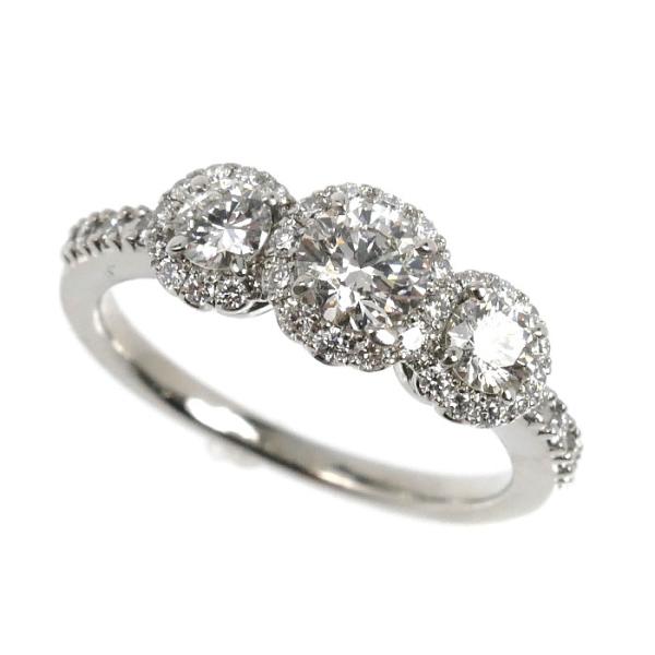 STAR JEWELRY スタージュエリー Pt950プラチナ リング・指輪 1PR0416 ダイヤ...