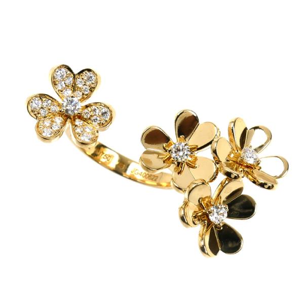 Van Cleef &amp; Arpels ヴァンクリーフ＆アーペル K18 フリヴォル アントレ レ ド...