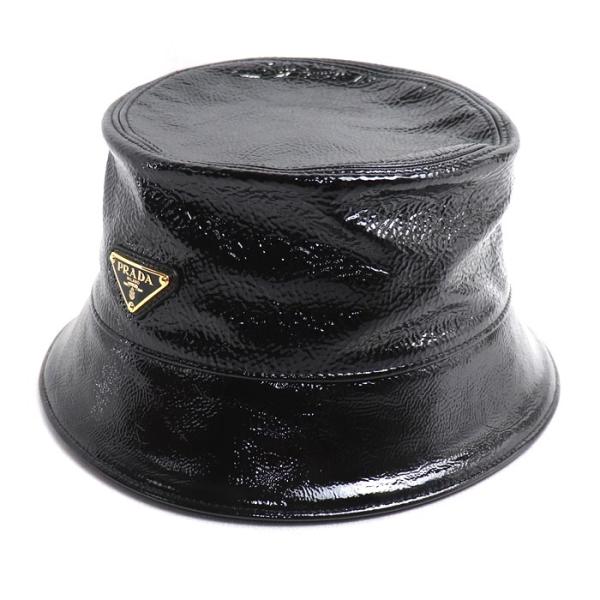 PRADA プラダ トライアングルロゴ バケットハット  ハット 1HC137 2DNT F0002...