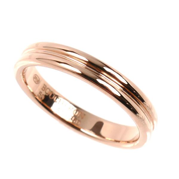 Boucheron ブシュロン K18PG ピンクゴールド ゴドロン リング・指輪 JAL00009...