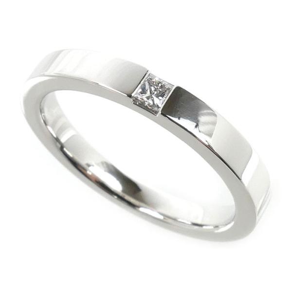 HARRY WINSTON ハリーウィンストン Pt950プラチナ プリンセスカット マリッジ  リ...