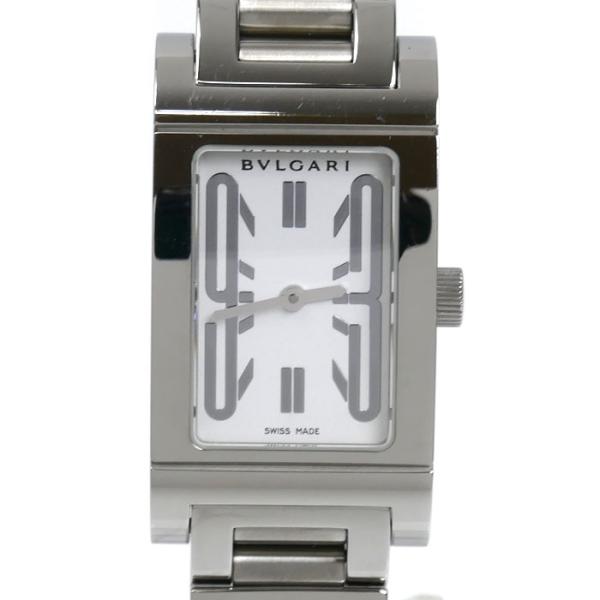 BVLGARI ブルガリ レッタンゴロ 腕時計 電池式 RT39S レディース 中古