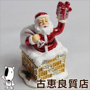 新品/未使用品/ジュエリーボックス 宝石箱 メリークリスマス EX527-1 ジュエリーケース インテリア 小物 プレゼント 包装可/買取品/質屋出店/あすつく｜koera