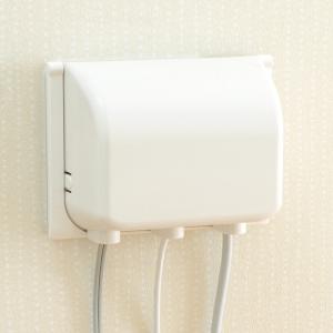 リッチェル コンセントフルカバー3連