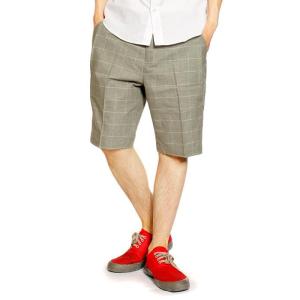 AS SUPER SONIC 日本製 国産 ウインドペン チェック柄 ショートパンツ スラックス メ...