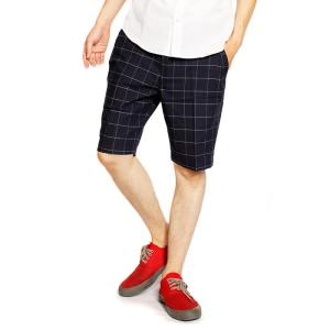 AS SUPER SONIC 日本製 国産 ウインドペン チェック柄 ショートパンツ スラックス メ...