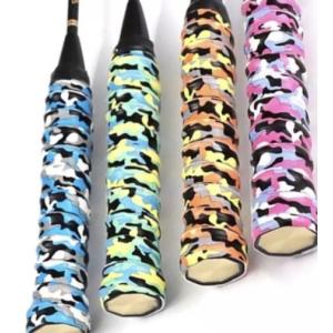 お買得 ラケット用グリップテープ 滑り止め付き カモフラージュ