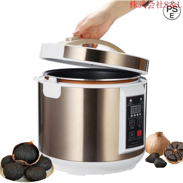 7.5L大容量 黒にんにく発酵器 黒にんにくメーカーDIY多機能[ご自宅で簡単に発酵黒にんにく] ワ...