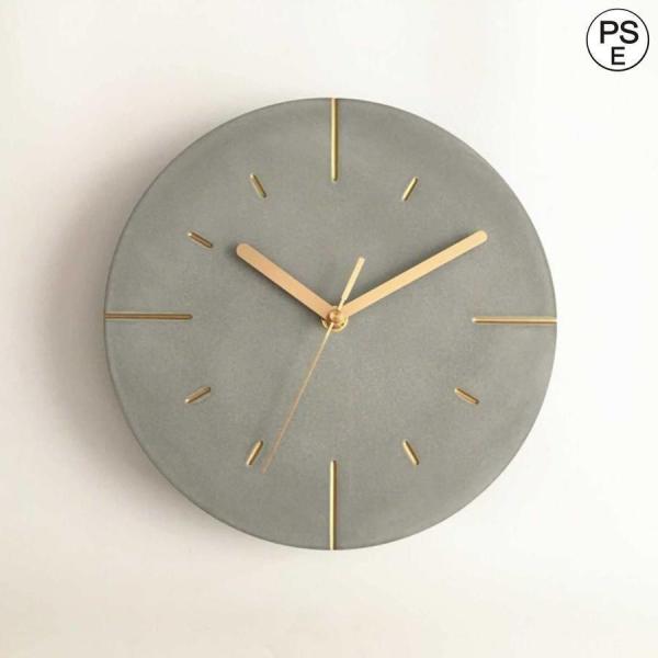 壁掛け時計 掛け時計 非電波 時計 壁掛け 掛け時計 時計 おしゃれ 静音 北欧 丸い形コンクリート...