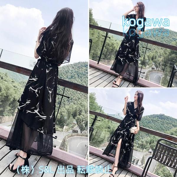 パーティードレス20代30代40代50代結婚式ワンピース大きいサイズ袖ありフォーマルロングワンピース...