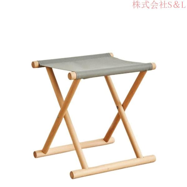 丸足胡床白木白布神社用寺院用椅子寺院本堂の法事?法要、和室の催事ポータブルアウトドア折りたたみスツー...