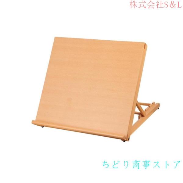 デスクトップイーゼル多機能折り畳み式木製イーゼル昇降式イーゼル角度調整可能高安定木製デスクトップイー...