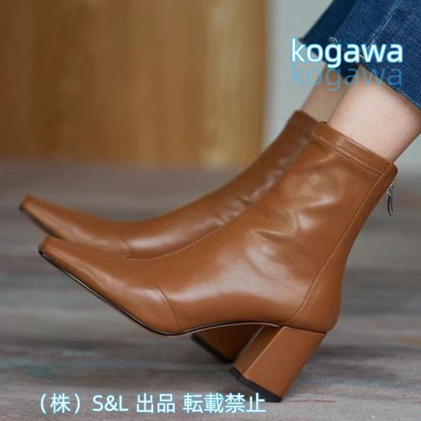 ブーツ 新作 ミドルブーツ ショートブーツ レディース 疲れない 厚底 幅広 本革 柔らかい ナチュ...