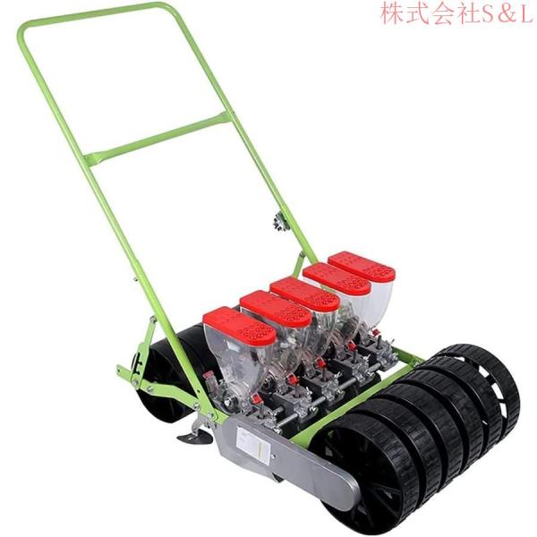 播種機 手持ち式播種機 ガーデンシーダー 同時6列 列間隔7-11cm 歩行播種 使いやすい 株式会...
